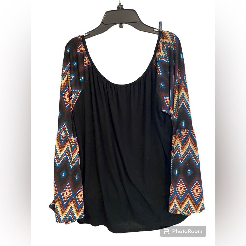 VEEL Aztec print shirt
